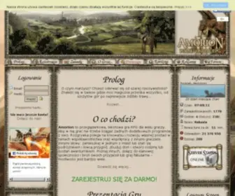 Amorion.pl(RPG Online) Screenshot