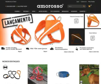 Amorosso.com.br(Coleiras Personalizadas) Screenshot