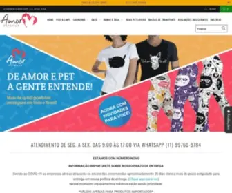 Amorpetshop.com.br(Loja Amor PetShop) Screenshot