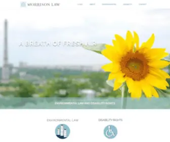 Amorrisonlaw.com(Morrison Law) Screenshot