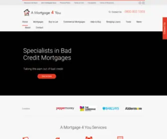 Amortgage4You.co.uk(Bad Credit Mortgage) Screenshot