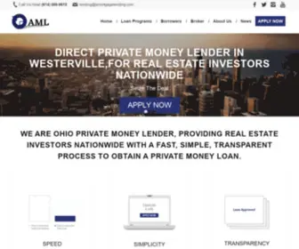 Amortgagelending.com(Private Money Lender in Westerville) Screenshot