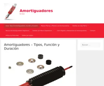 Amortiguadoresdeauto.com(Amortiguadores) Screenshot