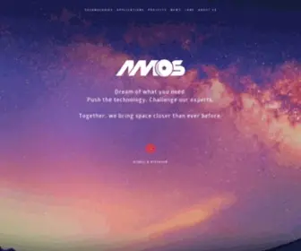 Amos.be(Astronomy, space, and industry) Screenshot