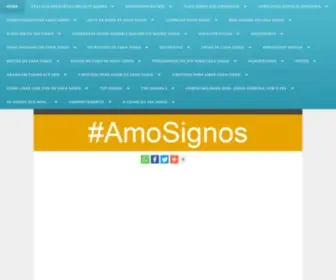 Amosignos.com(AMO SIGNOS) Screenshot