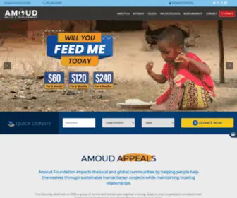 Amoudfoundation.org(Relief & Development) Screenshot