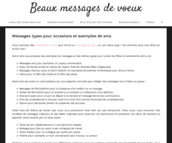 Amour-Poemes.com(Modèles de messages pour les fêtes et occasions spéciales) Screenshot