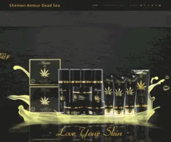 Amourdeadsea.com(Dead Sea Products) Screenshot