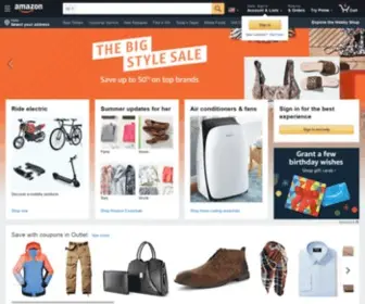 Amozon.com(Spend less) Screenshot
