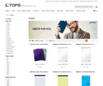 Ampad.com(TOPS Products believes life) Screenshot