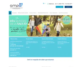 Ampar.org(AMPAR, Asociación Mutual del Personal de Philips Argentina) Screenshot