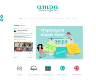 Ampasanjoseobrero.org(AMPA CEIP San José Obrero) Screenshot