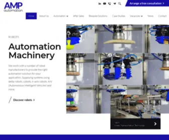 Ampautomation.co.uk(The Automation Machinery Specialists) Screenshot