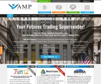Ampclearing.com(Futures Broker) Screenshot