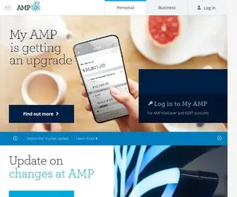 AMP.co.nz(Financial Services) Screenshot
