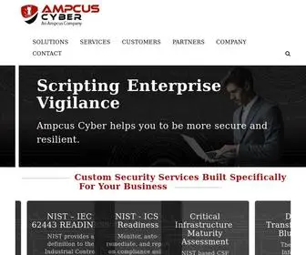 Ampcuscyber.com(Ampcus Cyber Inc) Screenshot