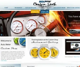 Ampcustomshop.com(Auto Meter Custom Shop) Screenshot