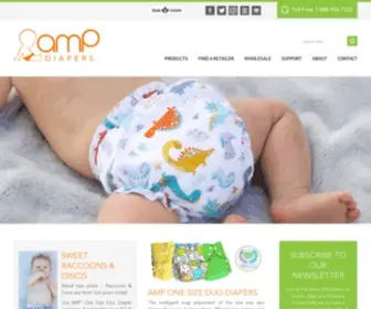 Ampdiapers.com(AMP DiapersAMP Diapers) Screenshot