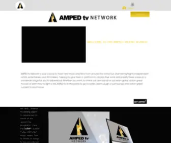 Ampedtv.com(AMPED tv NETWORK) Screenshot