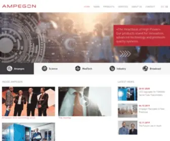 Ampegon.com(Home Page) Screenshot