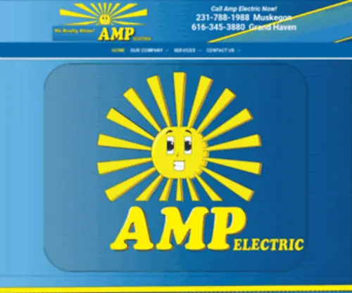 Ampelectricwestmi.com(Amp Electrician in Norton Shores) Screenshot