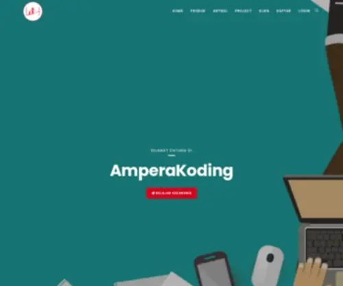 Amperakoding.com(Belajar Koding Dimanapun dan Kapanpun) Screenshot