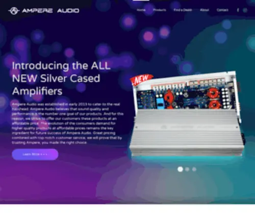 Ampereaudio.com(Ampereaudio) Screenshot