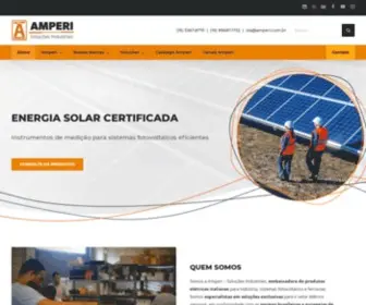 Amperi.com.br(Soluções Industriais e Suprimentos Elétricos) Screenshot