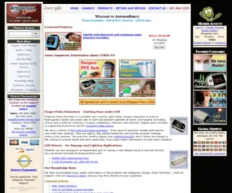 Amperordirect.com(Pulse oximeter) Screenshot