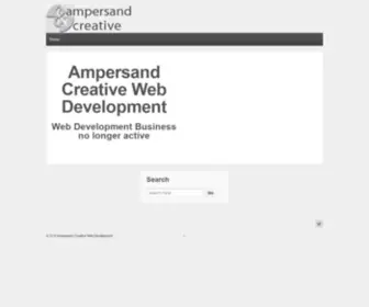 Ampersandcreative.com.au(Ampersand Creative Web Development) Screenshot