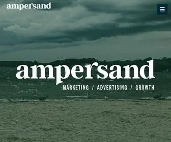 Ampersandmke.com(Marketing, Branding, and Advertising Agency) Screenshot