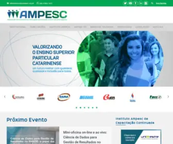 Ampesc.org.br(AMPESC) Screenshot