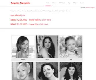Ampgermanyru.ru(Amputee-TopModels) Screenshot
