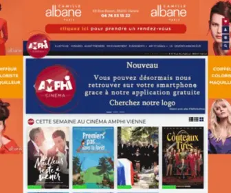 Amphi-Vienne.fr(Cinéma) Screenshot