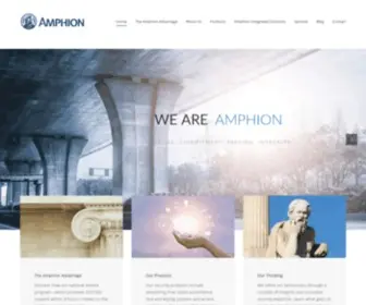 Amphion.biz(Security Products and Equipment) Screenshot