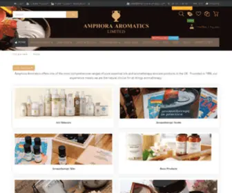 Amphora-Aromatics.com(Amphora Aromatics Ltd) Screenshot