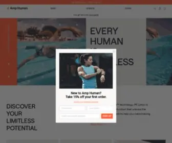 Amphuman.com(Amp Human) Screenshot