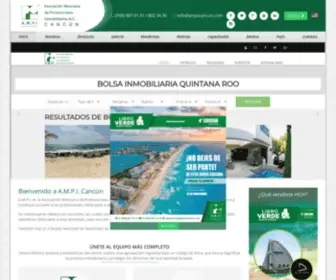 Ampicancun.com(AMPI Cancún) Screenshot