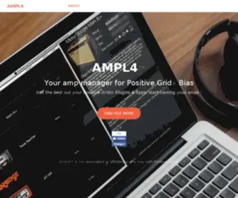 AMPL4.com(Amp manager for Positive Grid® Bias) Screenshot
