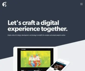 Ample.co(Cincinnati UX) Screenshot