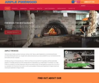 Amplefirewood.com.au(Firewood Sydney) Screenshot