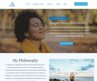 Amplegracepsych.com(Passionate Care) Screenshot