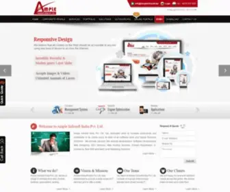 Ampleinfosoft.biz(In Bhilwara) Screenshot