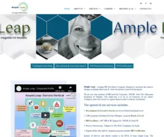 Ampleleap.com(Ample Leap) Screenshot