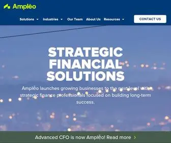 Ampleo.com(Amplēo) Screenshot