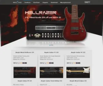 Amplesound.net(Ample Guitar) Screenshot