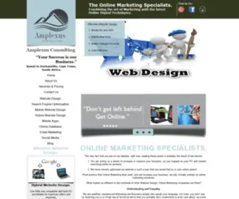 Amplexusconsulting.co.za(Online Marketing Specialists) Screenshot