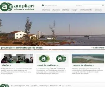 Ampliari.com.br(Ampliari Natureza e Sociedade) Screenshot