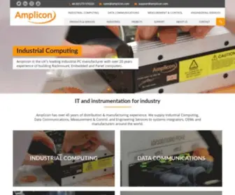 Amplicon.com(Industrial Computers) Screenshot