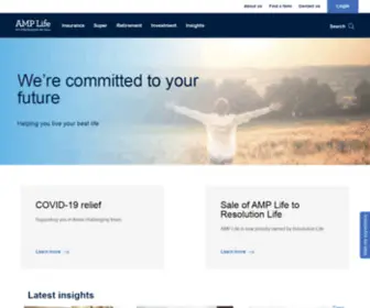 Amplife.com.au(Resolution Life) Screenshot